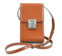 Givenchy Pre-owned - Pre-owned Cuir sacs-ports-paule - Femme - Pre-owned - Brun - Taille: ONE Size