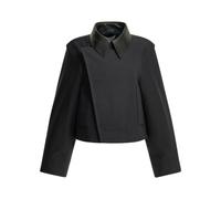 GIVENCHY veste en coton et laine femme bleue - 36