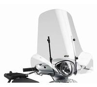 givi 107a bulle compatible avec piaggio fly 50-100-125-150 2004 2005 2006 2007 2008 2009 2010 2011 2012 2013 2014 2015 2016 2017 mototopgun