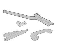 Givi 1132FZ Monorack Kit de Support pour boîtier supérieur