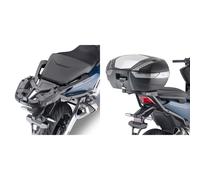 Givi Monokey/monolock Honda Forza 750 Top Case Rear Fitting Noir