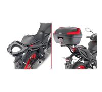 GIVI 2151FZ Attache Arrière MONOLOCK Pour Yamaha MT03 2020-2025 Bleu