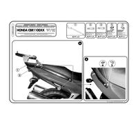 GIVI 248F Porte-Bagages À Fixer Sur Plaque Monokey M3 Ou Monolock MM