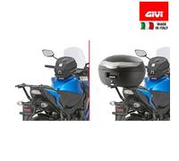 Givi Porte-bagages arrière 3110FZ Monokey/Monolock pour Suzuki GSX S1000F/GSX S1000 2015-2020 Noir