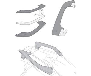 Givi 4103KIT Kit de Montage pour Coffre latéral PL4103CAM Noir 40