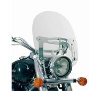 givi a23 pare-brise basse compatible avec honda vt shadow spirit 750 2007 2008 2009 2010 mototopgun