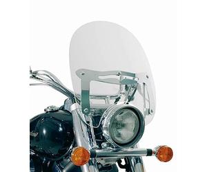 givi a23 pare-brise basse compatible avec honda vt shadow spirit 750 2007 2008 2009 2010 mototopgun
