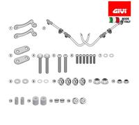 GIVI A6109A Kit De Support Spécifique À Associer Au Pare-Brise 6109A