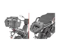 Givi Adaptateur de boîtier supérieur SR - Pour plaques universelles et M - Pour montage de Monokey & Monolock Topcase