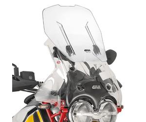 GIVI AIRFLOW AF8203B Pare-Brise Coulissant Transparent Moto Guzzi V85 TT 2019...