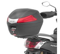 Givi Monolock Yamaha N-max 125/155 Top Case Rear Fitting Noir
