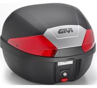 GIVI B29 Monolock Topcase avec plaque Couleurs : Noir/Rouge