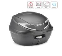 GIVI B39NT Coffre Moto MonoLock 39L Noir Catadioptrique Argent 39 LT