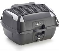 GIVI Coffre B45B+ 45L coque noire avec plaque monolock dossier universel