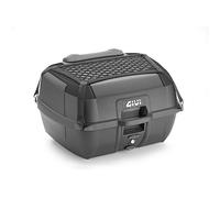 GIVI Top case B45B+ 45L NOIR COUVERCLE avec plaque monolock dossier universel