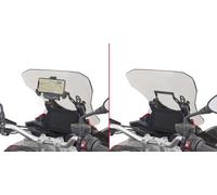 Givi Barre transversale FB5137 à monter sur le pare-brise pour S902A, S920M, S920L et support de navigation/smartphone