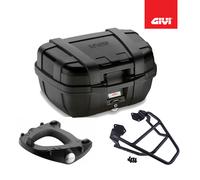 GIVI BAULETTO VALISE TRK52BB + PLAQUE HONDA XL 750 TRANSALP 2023 2024