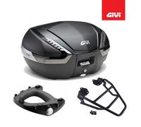 GIVI BAULETTO VALISE V47NNT + PLAQUE KAWASAKI VERSYS 650 2023 2024