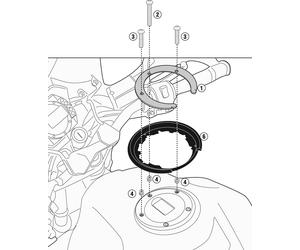 Givi BF Adapter, Support Tanklock