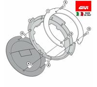 Givi Bride De Reservoir Avec Fixation