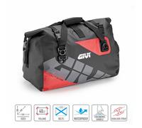 GIVI Borsa Cargo De Sella Imperméable 40 L Gris/Rouge EA115GRB