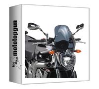 givi Bulle fumée 140d + Support Compatible avec Yamaha fz6 600 2004 2005 2006 mototopgun