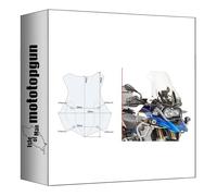 givi Bulle incolore 5124dt + Support Compatible avec BMW r 1200 GS 2016 2017 2018 mototopgun 5124dt + d5108kit