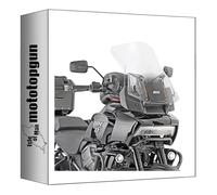 givi Bulle incolore 8400dt + Support Compatible avec Harley Davidson pan America 1250 2021 2022 2023 2024 mototopgun 8400dt + d8400kit