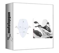 givi Bulle incolore d1136st Compatible avec Honda pcx 150 2018 mototopgun d1136st