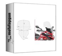 givi Bulle incolore d7406st Compatible avec Ducati multistrada 950 s 2019 2020 2021 mototopgun d7406st