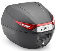 givi c30n top case + support compatible avec honda cb 125 r 2021 2022 mototopgun