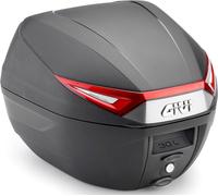 Givi C30N, Topcase Monolock Noir/Rouge Noir/Rouge