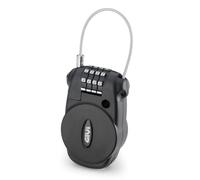 Givi - Cadenas avec câble rétractable et Serrure à Combinaison s220, Noir