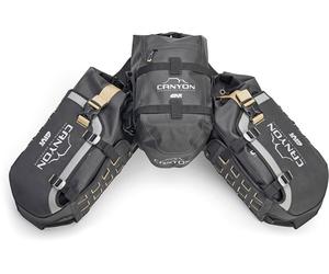 Givi Canyon GRT721B Enduro, système de bagages Noir/Gris/Beige Noir/Gris/Beige