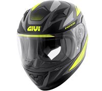 GIVI Casque moto Junior Evo 4 Follow Matt Black / Yellow L