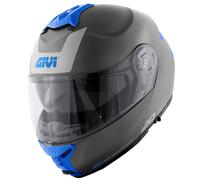 GIVI Casque moto X.20 Expedition Evo Matt Silver / Blue M