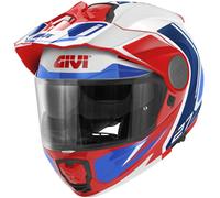 Casque modulable GIVI X27 Tourer Graphic Blanc Bleu Rouge taille XXL