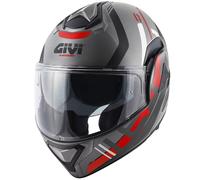GIVI Casque moto X30 Pulsar PUTR Matt Titanium / Black / Red XL