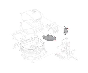 Givi - catadiottro Valigia maxia e52 Z223