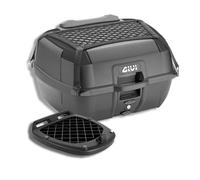 GIVI Coffre B45B+ 45L coque noire avec plaque monolock dossier universel