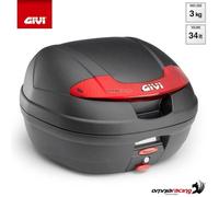 Givi Coffre Case E340N Vision 34LT Noir Moto Top Case Black Honda