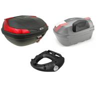 GIVI Coffre Valise B47NML Case 47 Lt Noir +Dossier+Plaque
