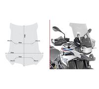 Givi Coupole P/Kitao Bmw F850gs 18 Ahum Ce U