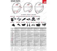 Givi Couverture pour mentonnière été