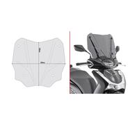 GIVI D1181S Plaque Fumée Pour Fixations Originales Pour Honda 125 SH 2020-2025