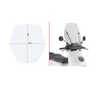 GIVI D1181ST Pare-Brise Sans Attaques For Honda Sh 125-150 2020