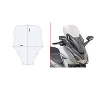 Givi Pare-brise D1187ST pour Honda Forza 125-350 2021 – Gris