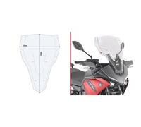 Givi Pare-brise D2148st Yamaha Tracer 700 Clair