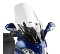 Givi D229ST Pare-brise transparent avec spoiler pour Piaggio X9 Evo 125 200 250 500 (+16 cm)