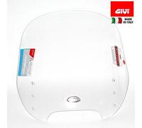 Givi D241STG Bulle Spoiler Transparent avec ABE, 480 mm | Écran de rechange; remplace l'origine; hauteur 480 millimètres, largeur 508 millimètres; sans kit, utiliser l'ancien montage